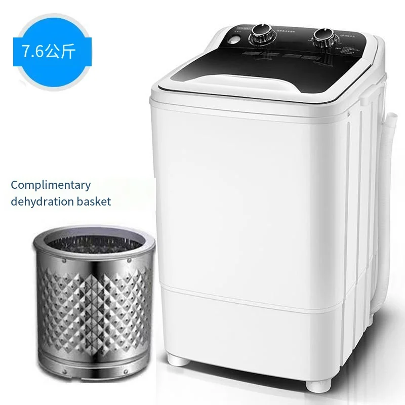 Home Use 7kg Single-Barrel Mini Washing Machine With Dryer Electric New Condition for RV