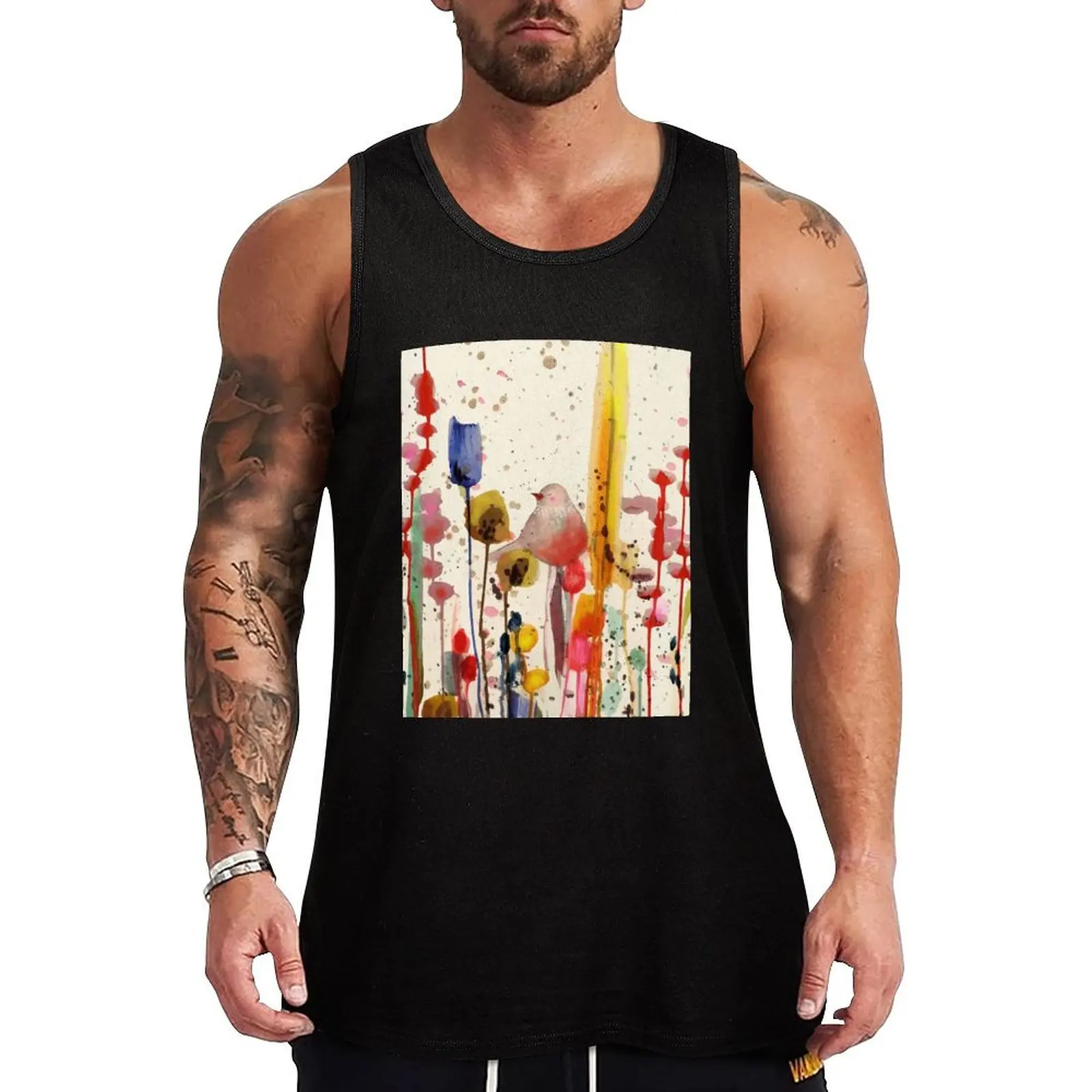 

ce doux matin Tank Top basketball clothing gym wear men sports clothes for men sleeveless shirt man