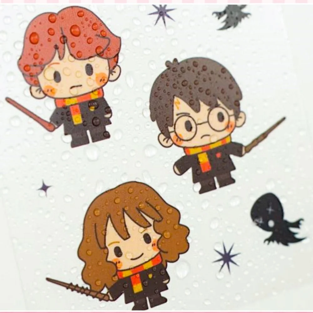 สติกเกอร์แฮร์รี่ พอตเตอร์ ของแท้ 60 ชิ้น ลายฮอกวอตส์ สำหรับตกแต่งสมุดแพลนเนอร์ สมุดภาพ วัสดุตกแต่ง สติกเกอร์การ์ตูน กันน้ำ ของเล่นสติกเกอร์ติดตัวสัตว์เลี้ยง