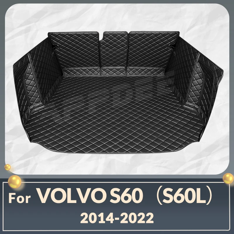 

Auto Full Coverage Trunk Mat For Volvo S60（S60L）2014-2022 21 19 18 17 16 15 Car Boot Cover Pad Interior Protector Accessories