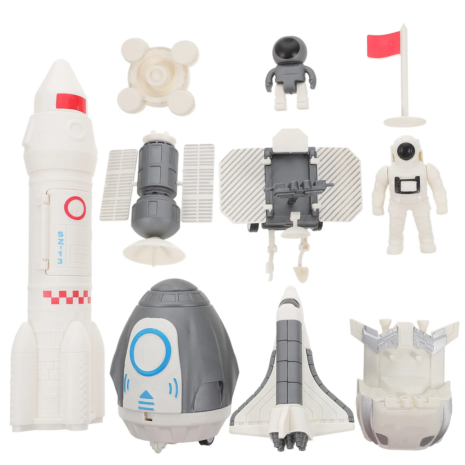 

1 Set Space Exploration Corps Kids Cognition Educational Rocket Science Learning Kit Funny Creative Rockets Space Toy