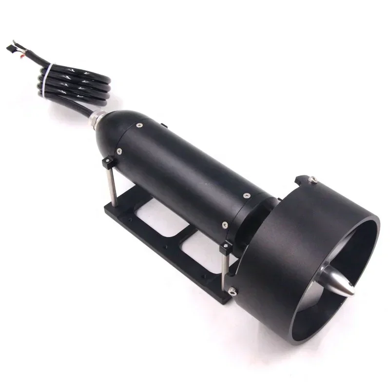 48V 30kg thrust underwater thruster Fully enclosed Built-in ESC 80A IPX8 300m for Electric skateboard RC boat ROV Hydrofoil