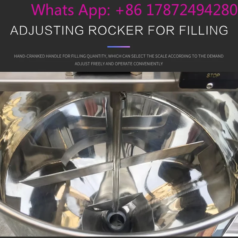 Heating And Stirring Device, High Viscosity Paste Filling Machine, Commercial Liquid Packaging Machine