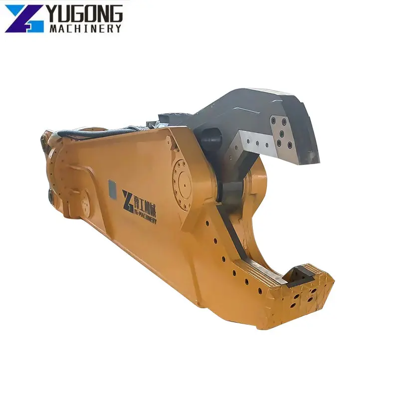 Hydraulic Demolition Shear Excavator Attachment Scrap Shear 5-40T Steer Demolition Hydraulic Shear Buildings and Scrap Metal