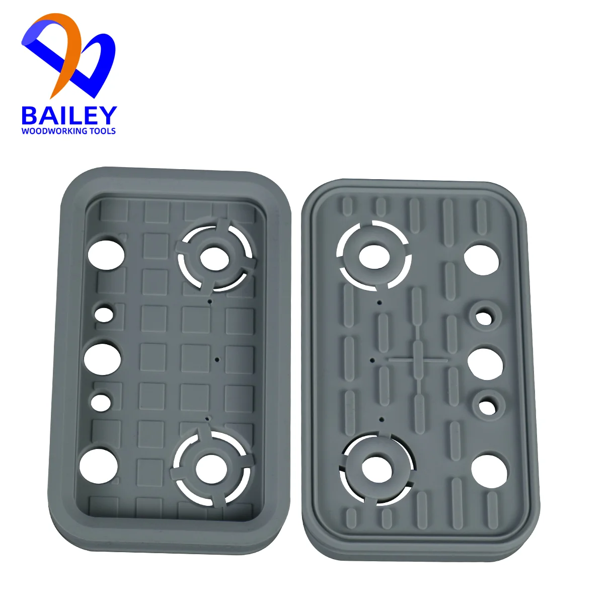 Imagem -06 - Bailey-placas de Sucção Superiores Almofada de Borracha de Sucção a Vácuo para Máquina Cnc Homag Ferramenta de Madeira 401111-0196 126x75x17 mm Peças