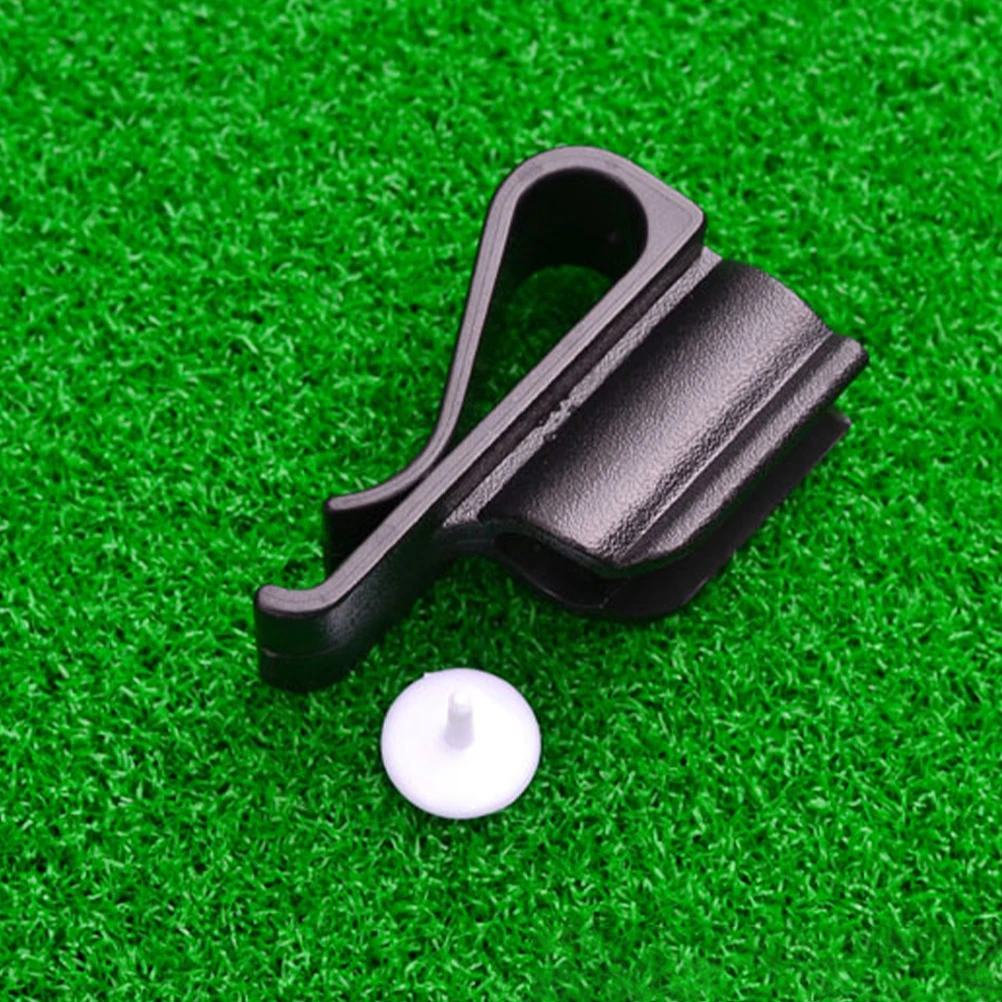 14 pçs clube de golfe clipe montagem acessórios titular putter para tecer suportes de golfe clipes saco de fixação de plástico