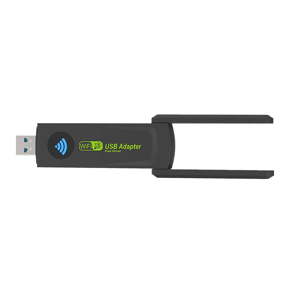 อะแดปเตอร์3.0 WiFi USB 600Mbps ตัวรับสัญญาณการ์ดเครือข่าย dongle Wi-Fi ไร้สาย2.4G/5GHz สำหรับคอมพิวเตอร์ตั้งโต๊ะแล็ปท็อป