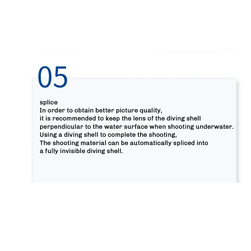 

Ingenious-Action Camera Waterproof Case For Insta360x4 Full Stealth Dive Case 360 Degree 50M Waterproof Case Protective Case