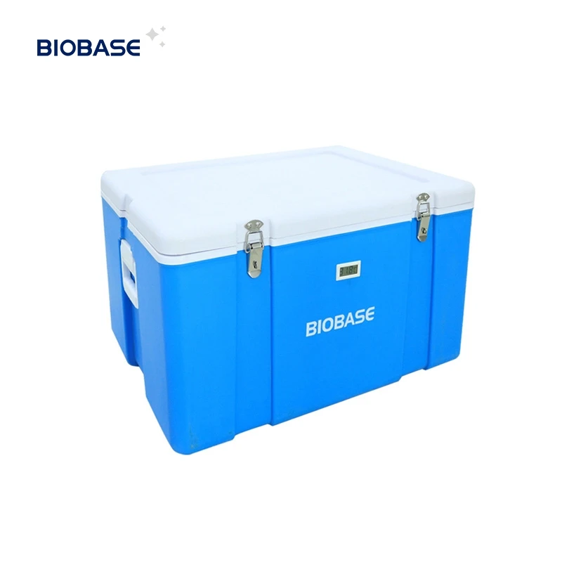 Il materiale PP del frigorifero portatile BIOBASE mantiene il raffreddamento del frigorifero portatile per esterni