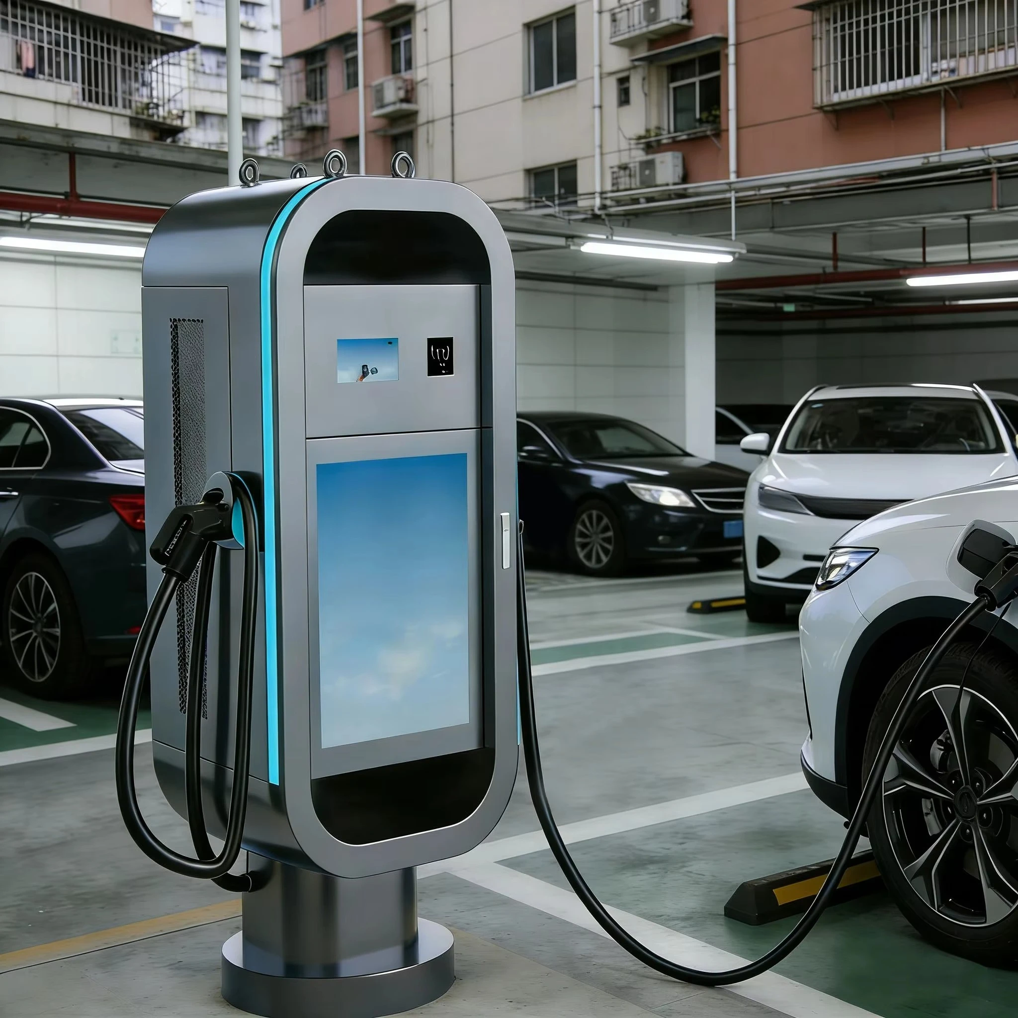 EU Standard EV Charger Fast Charging Station Charging Pile for New Energy Vehicles CE UKCA Certified 30kw 40kw 120kw 180kw 240kw