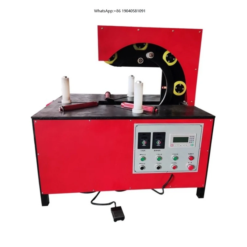 2026 New Model Large Vertical Ring Winding Machine Wire Cable Winding Packing Machine Ring Winding Packaging Machine