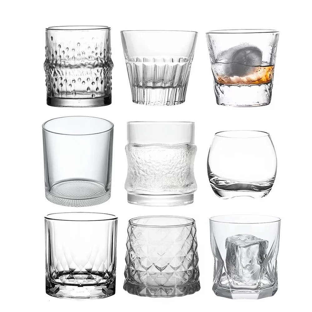 Vasos de Whisky duraderos, Whisky escocés, Bourbon, cócteles, Ron