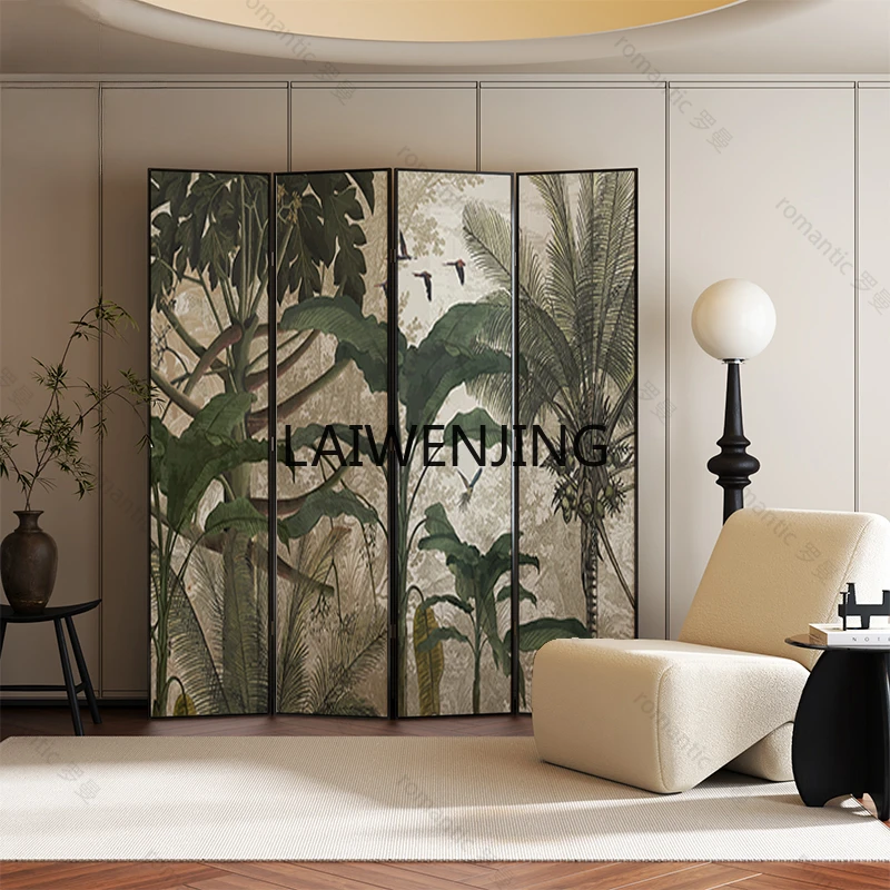 SGF jungle screen partition living room folding mobile office home background