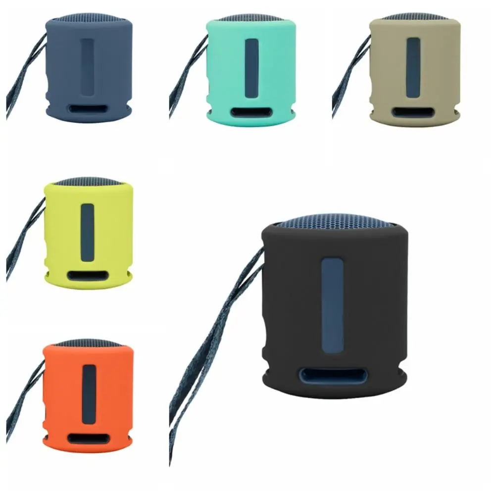 Funda de silicona para Altavoz Bluetooth, funda protectora suave a prueba de golpes, funda anticaída portátil para viaje SONY SRS-XB13/XB100