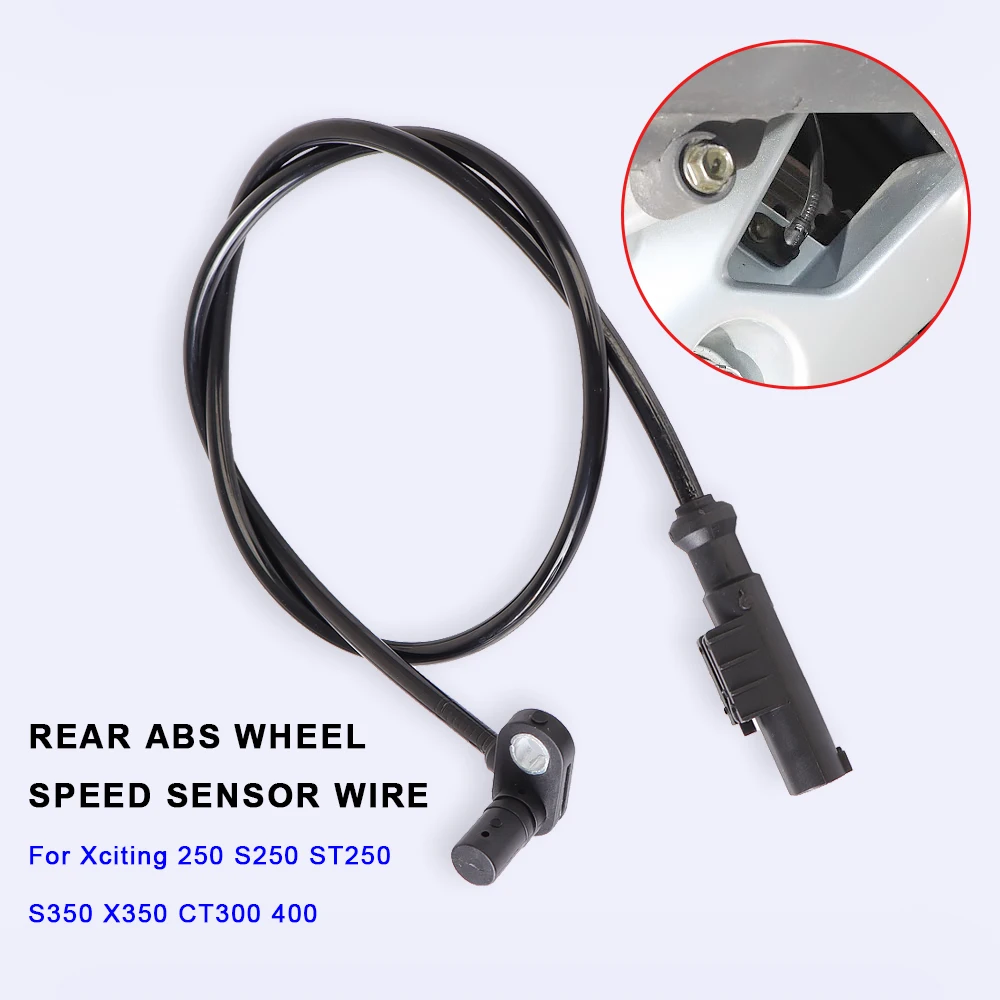 Motorcycle Rear ABS Wheel Speed Sensor Signal Wire Accessories For Kymco Xciting 250 S250 ST250 CT300 CT 300 S350 X350 350 400