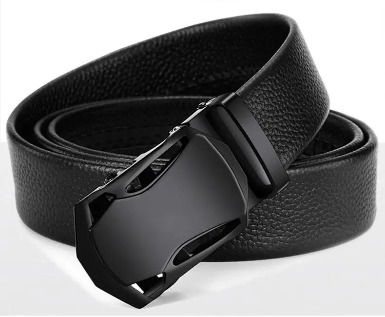 Children's belt, boys' automatic buckle, versatile, trendy Korean version, pants belt, youth student belt