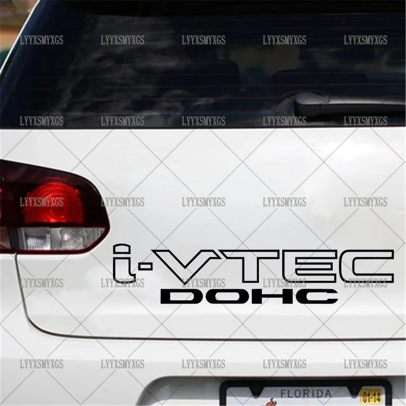 

Self-Adhesive Custom Personality I-vtec Dohc Car Stickers Waterproof Sunscreen Vinyl Decal PVC wholesale Car Accessories