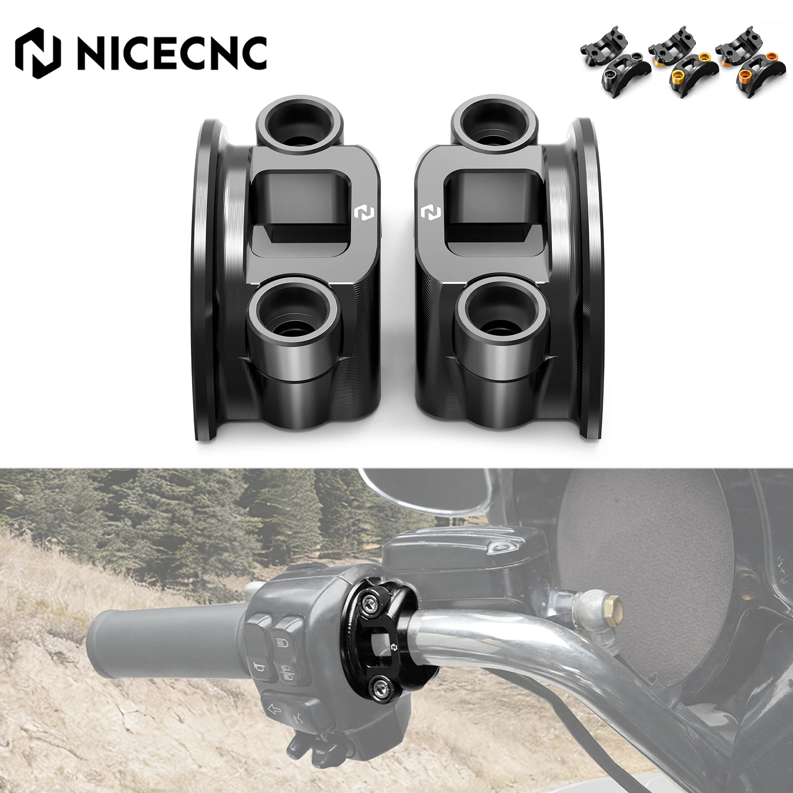 

For 2006-2017 Harley Dyna Street Bob FXDB Handlebar Brake Clutch Master Cylinder Perch Clamp 1" Low Rider Super Glide Fat Bob