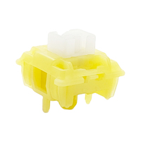 Tecsee Pudding Medium Low Profile Tactile/Linear Gaming Mechanical Keyboard Switches for 5pin RGB SMD DIY Hot-swap MX Switches
