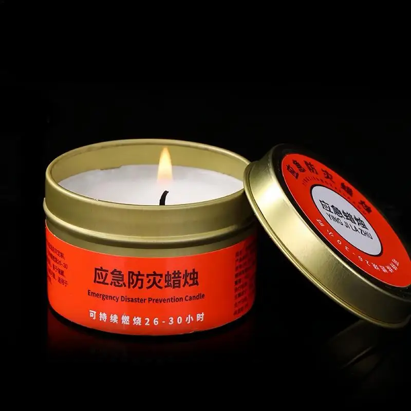 Emergency Candles Outdoor Survival Candles Windproof Survival Camping Candles For Outdoor Sports Events Power Outages