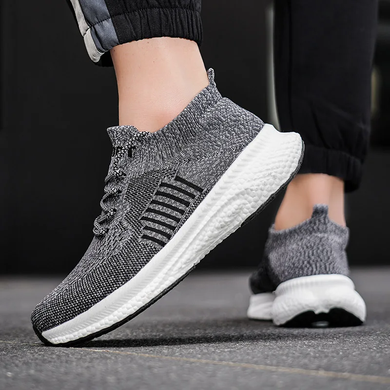 ホット販売軽量男性ランニングシューズ快適な通気性男性スニーカーカジュアルノンスリップ女性ジョギングシューズカップルスポーツシューズ