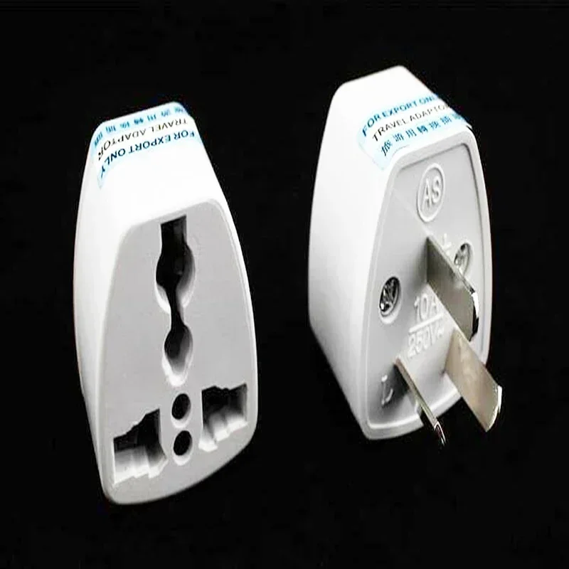 Universal 3Pin AU Power Plug Adapter 3 Pin New Zealand Australia Travel Plug US/UK/EU to AU/NZ Plug Converter