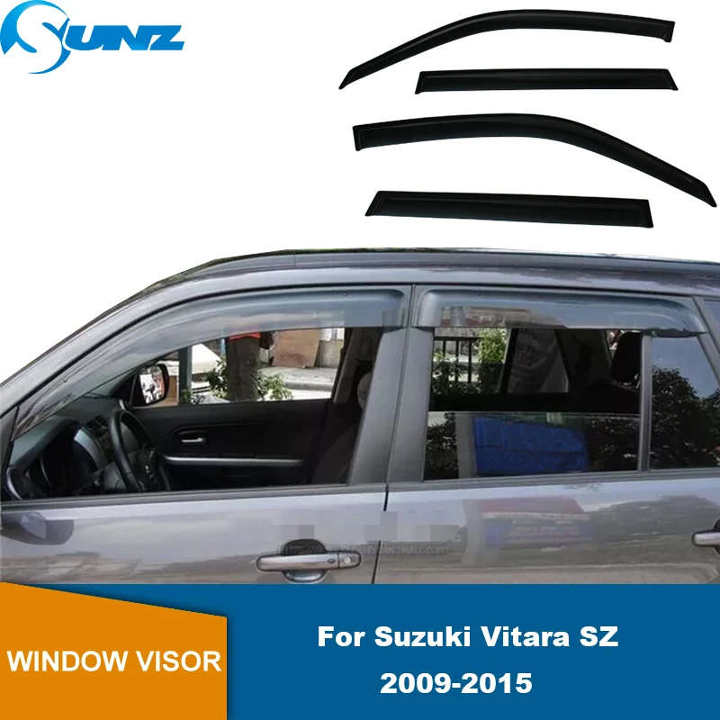 

Window Visor For Suzuki Vitara SZ 2009 2010 2011 2012 2013 2014 2015 Wind Rain Sun Guard Deflector Vent Shade Shelter Protector