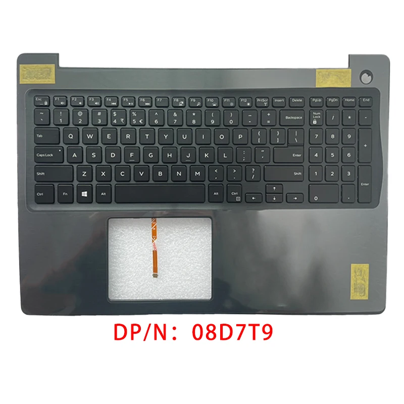 Imagem -02 - Teclado do Portátil com Retroiluminação para Dell Inspiron 5570 5575 Novo Acessórios de Substituição 08d7t9