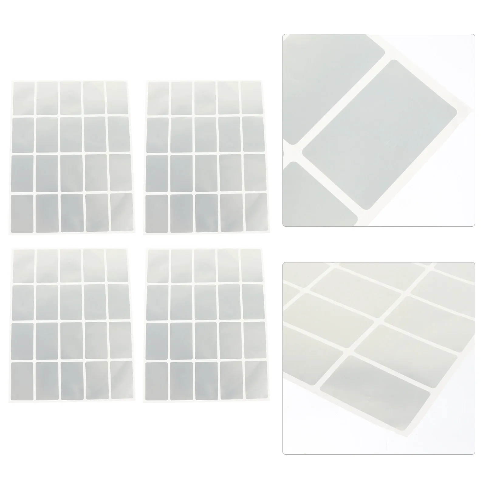 

100 шт. водонепроницаемых маркировочных наклеек, самоклеящиеся этикетки для дома, кухни, офиса, для классификации, длительного использования