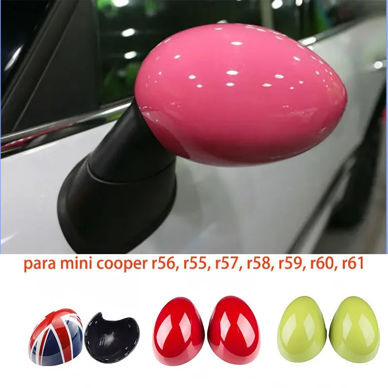 For Carwoman tampa do espelho lateral para mini cooper r56, r55, r57, r58, r59, r60, r61