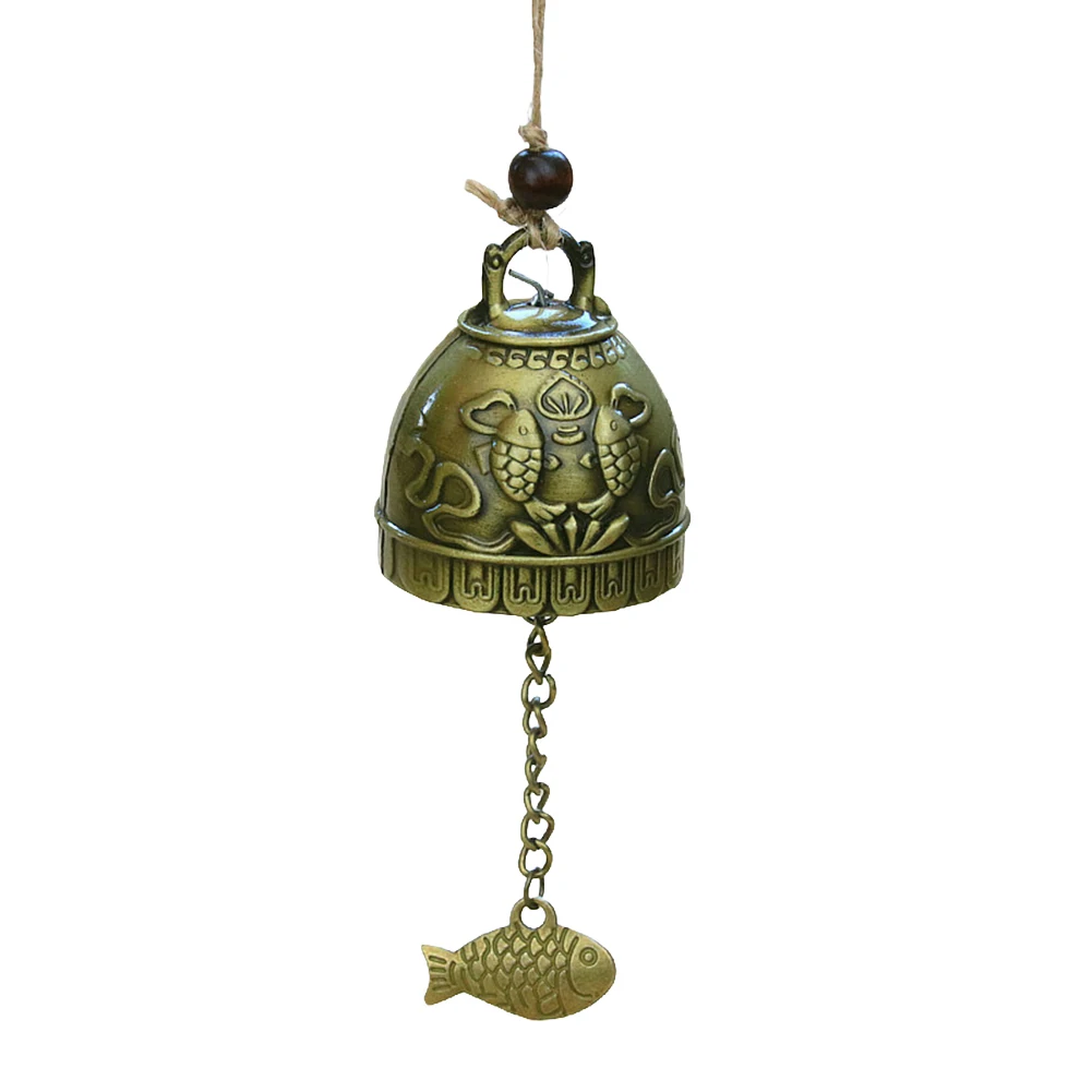 Aesthetic Appeal Bells Metal Copper Metal Copper Ornament Package Content Product Name Abundant Wealth With Pendant