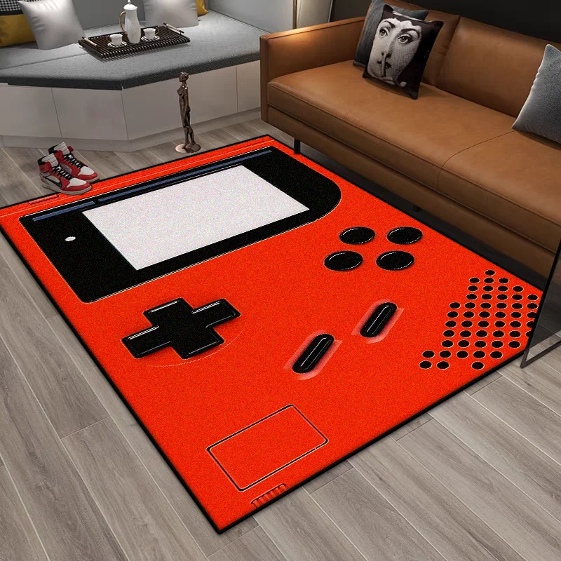 

Японский игровой узор, ковер для декора гостиной, детский мультяшный коврик для спальни, прикроватные коврики для гостиной, приветственный ковер, подарок