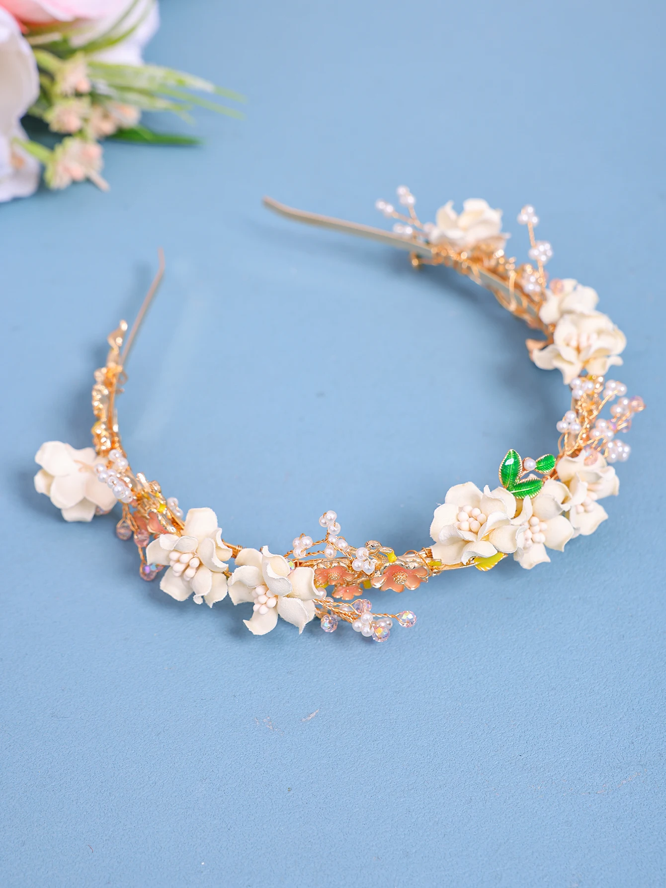 1 pezzo di splendide fasce per capelli copricapo da sposa accessori per feste casual