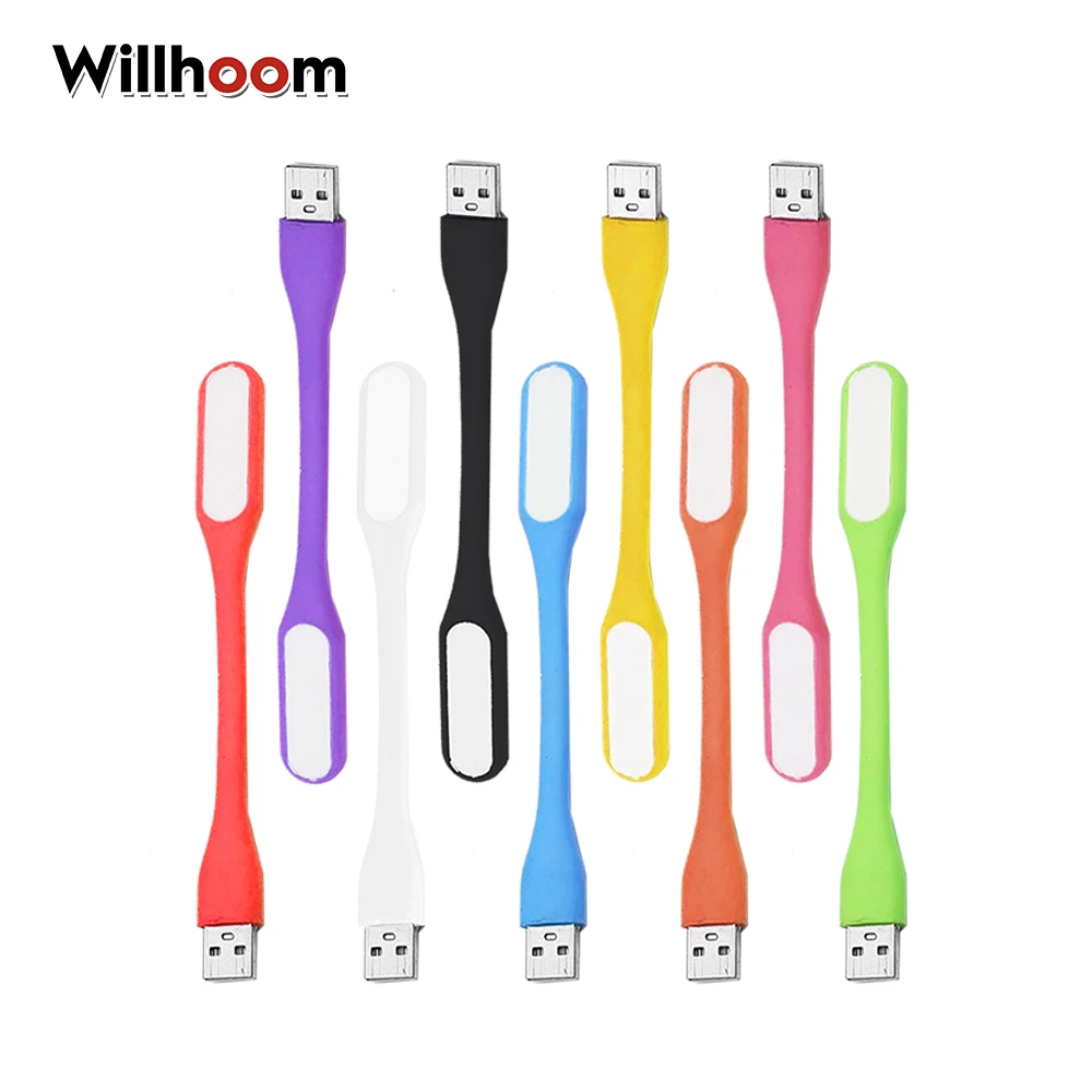 1pc Portable USB 5V LED Reading Lamp Mini Book Light USB Plug For Power Bank Computer Led Lamp Protect Eyesight Laptop Night Use