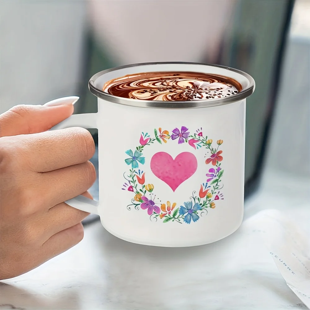 White Enamel Coffee…