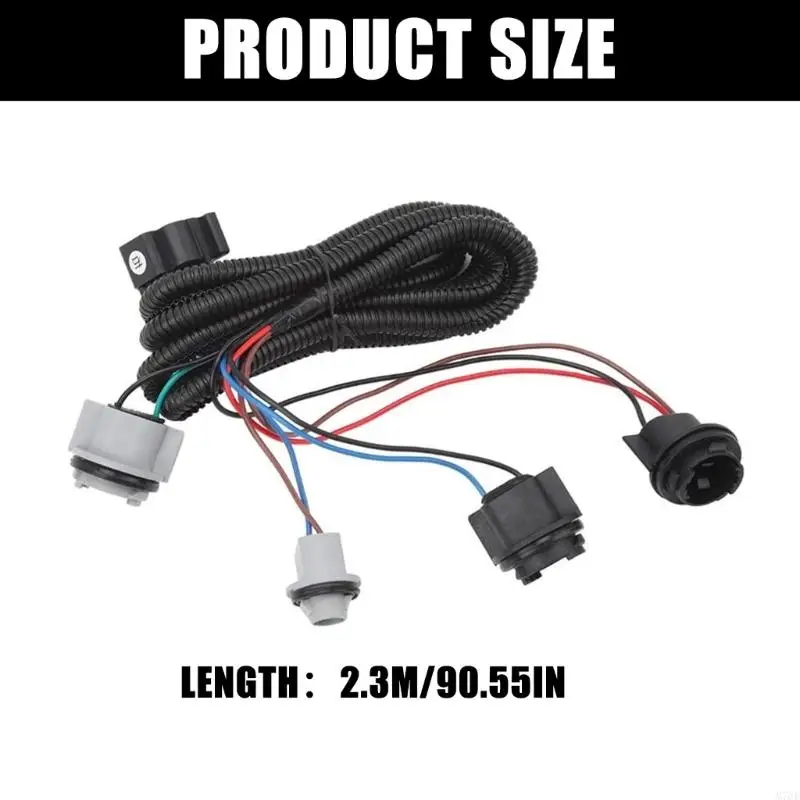 M76E 16531401 Hochleistungs-Rücklichtkabelbaugruppe für den Einsatz bei 1500 1500HD 2500HD – Detail 6