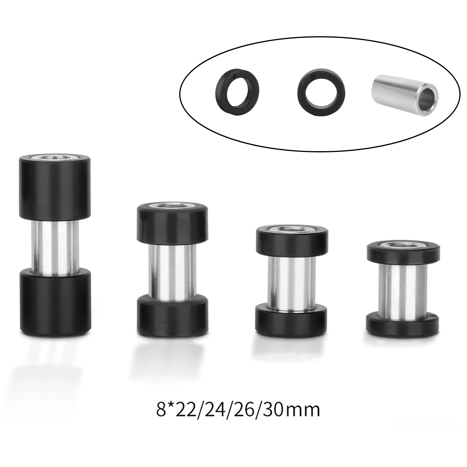 Shock Absorber Absorber Bushing MTB Mountain Bike Rear Shock Absorber 22/24/26/30mm Bicycle Part Bike Absorber Bushing