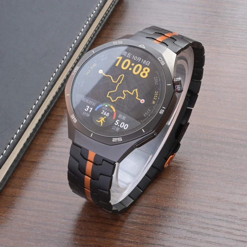 20mm 22mm Titanium Band for Huawei GT5Pro 46mm GT4 5 46mm Strap For Amazfit Balance Active 2 Oneplus Watch 2 2R Man Luxury Strap