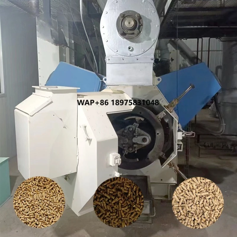 55kw Animal Feed Processing Machines 3-5t/h SZLH350 Ring Die Feed Pellet Pelletizer Mill