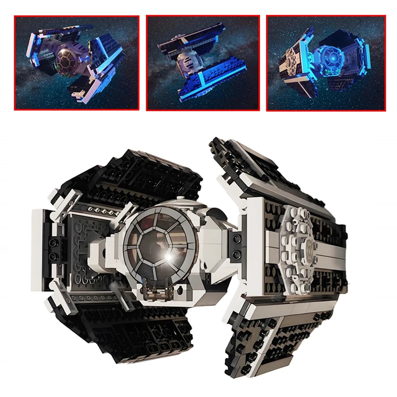 yZ[zV 416  MOC TIE x x1 ̂悤ȉFD鍑 TIE 퓬@CꂽrfBOubNf DIY gK̂