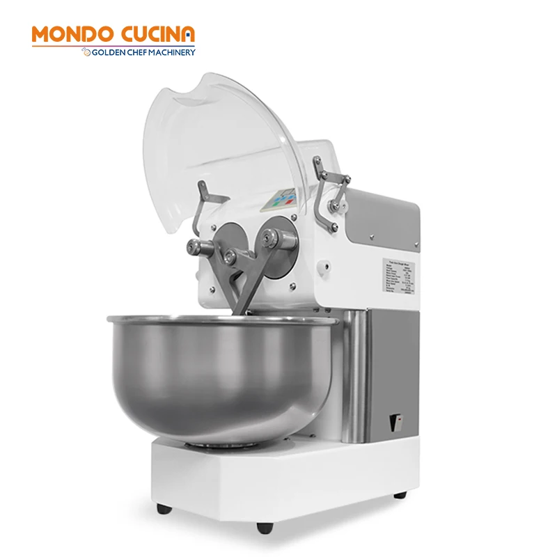 

Bakery Equipment Twin Arm Dough Mixer Pizza Dough Bakery Flour Kneader Spiral Mixer Commercial Dough Mixer