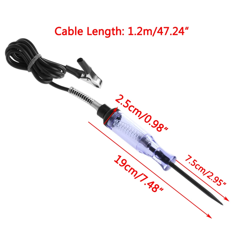 Y1UB for DC 6V-24V Car Circuit Tester For long System Probe Continuity Test L