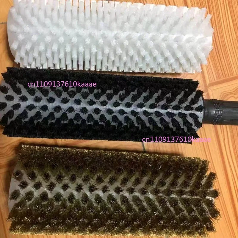 

apply to Snowboard Electric Waxing Roller Polishing Nylon Horse Hair Copper Wire Brush200mm