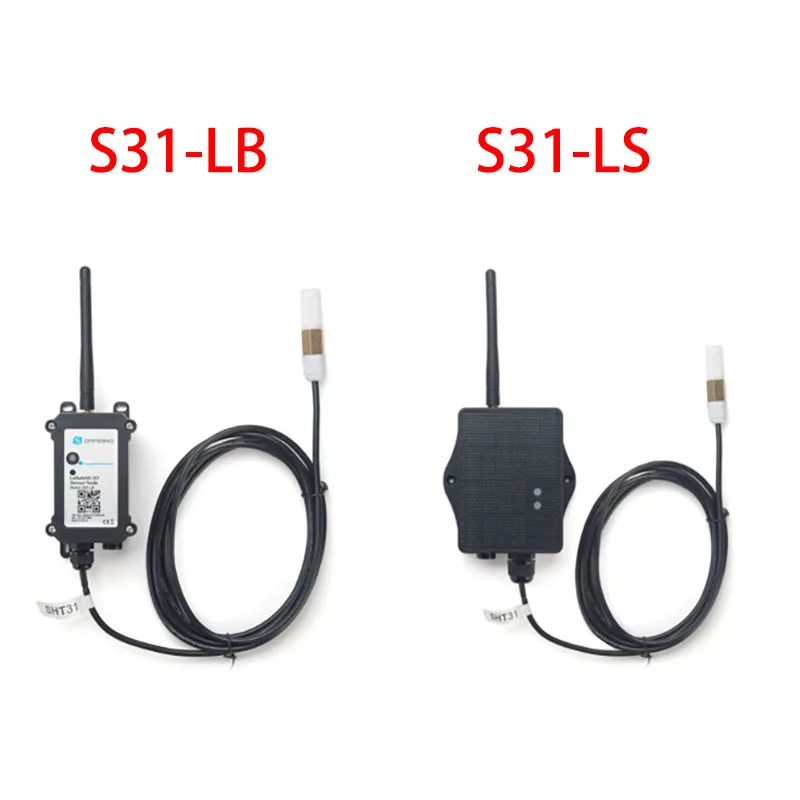 مستشعر درجة الحرارة والرطوبة Dragino S31-LB S31-LS LoRaWAN لحل IOT يدعم تكوين BLE وتحديث OTA اللاسلكي