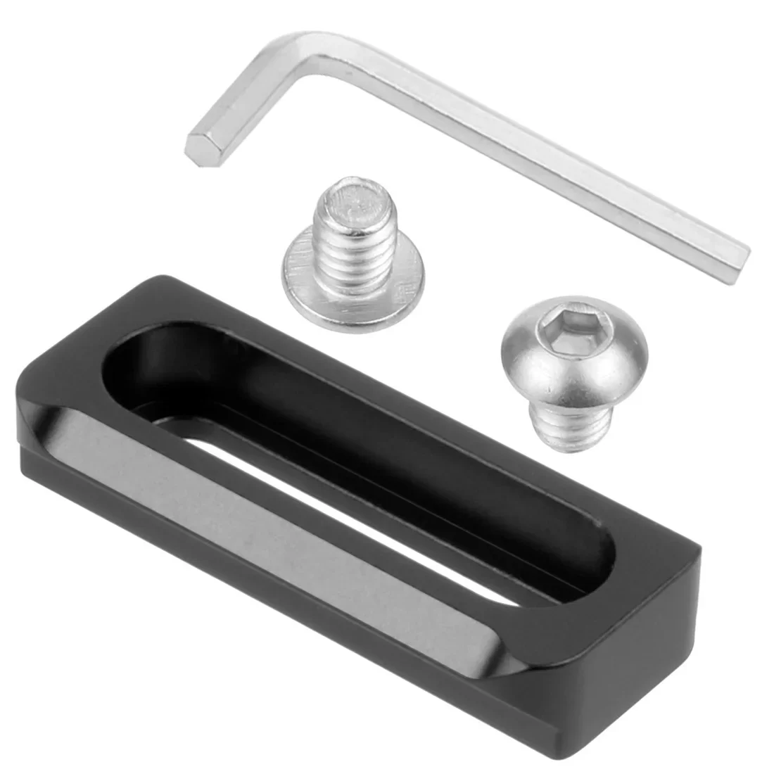 Quick Release Safety Rail w 1/4'' Screws DSLR Camera Rig Mini Quick Release NATO Rail (48/68mm) For Handle Mount Cage Extension
