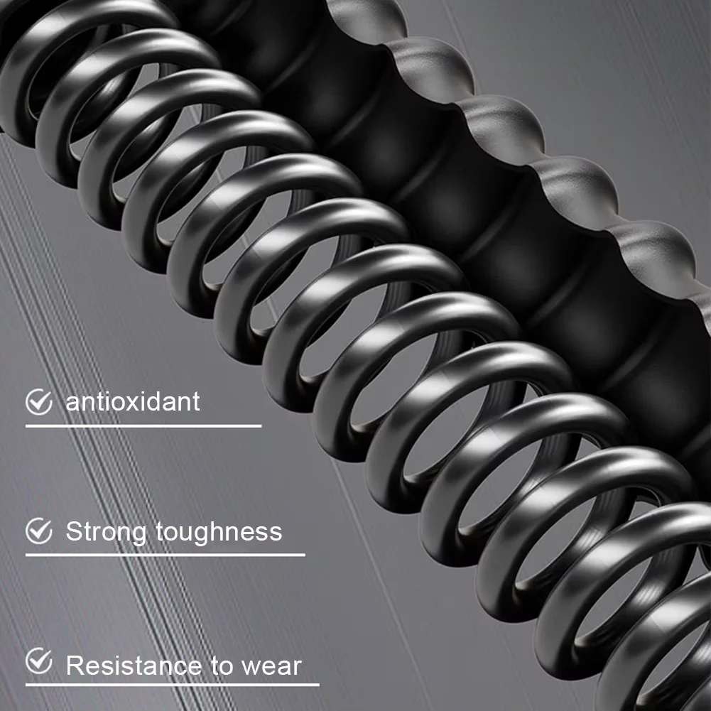 2Pc Strength Training Bar Ergonomic Fitness Grip Bar Biceps Triceps Strengthener Spring Arm Strength Expander Arm Muscle Trainer