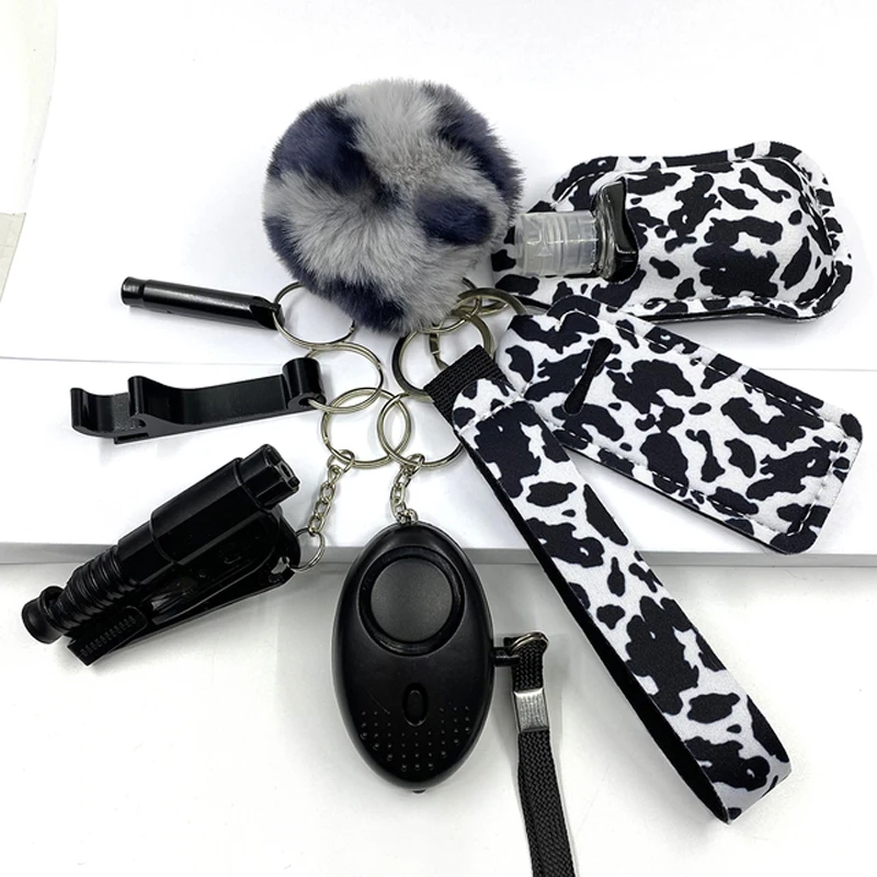 Wholesale Brass tool Self-Defense Bulk Accessories Pe Defensive Self Defense Keychain Set Women