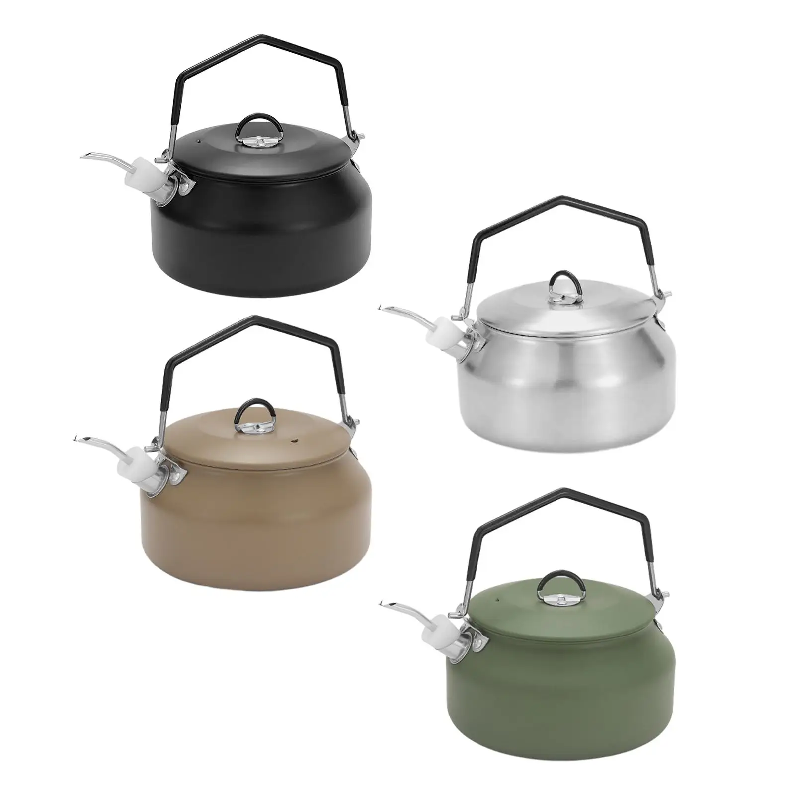 Camping Water Kettle, Water Boiler Teakettle Teapot Coffee Pot for Outdoor