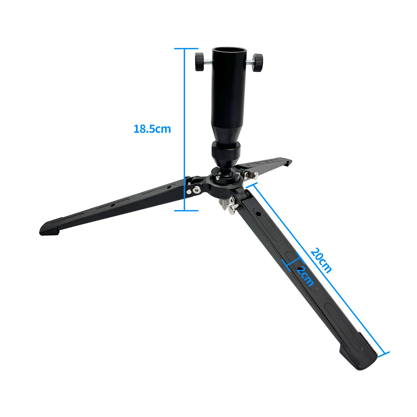 Foldable Mini Survey Tripod for GNSS Prism Pole Press Retract Clamp Lock Mini Pole Surveying Support Stand