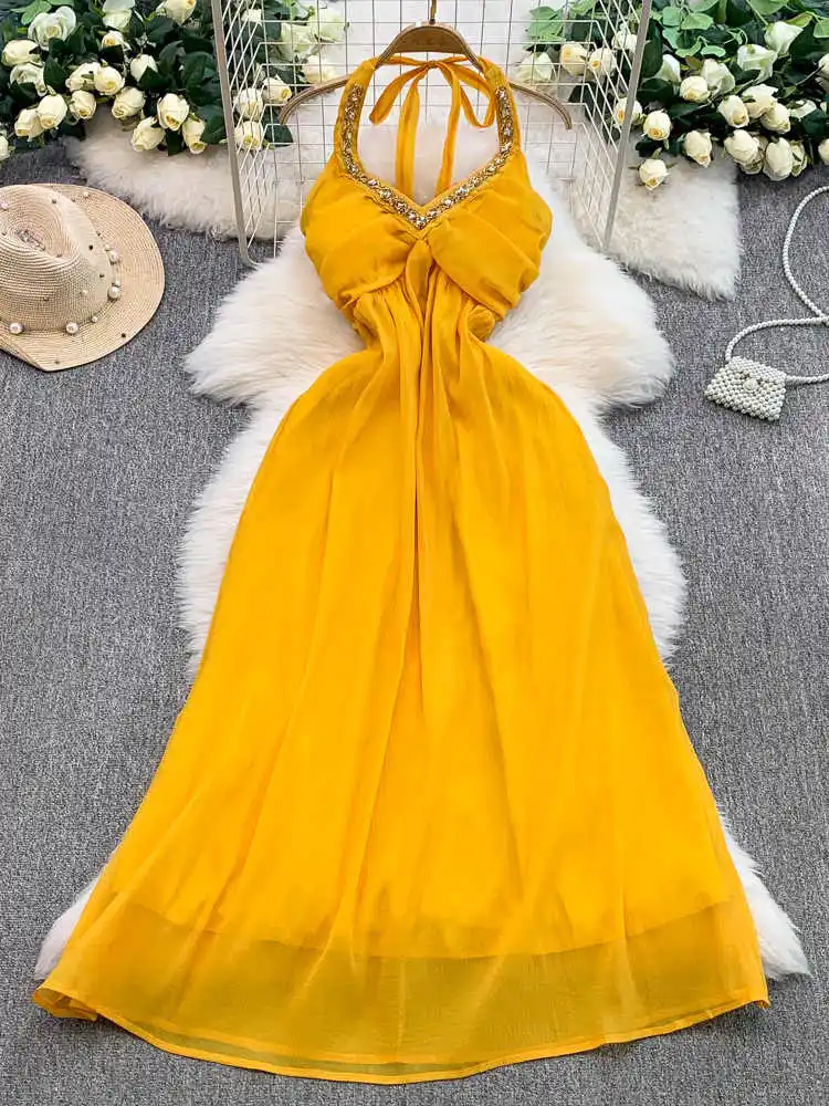 

Women Black Goth A-line Luxury Dress Vintage Evening Long Dress Y2k French Style One Piece Frocks Emo 2000s Clothes Summer 2025